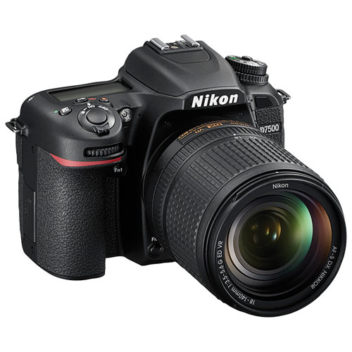 NIKON D7500 DSLR Camera with 18-140mm ED VR Lens Kit | Best Buy Canada