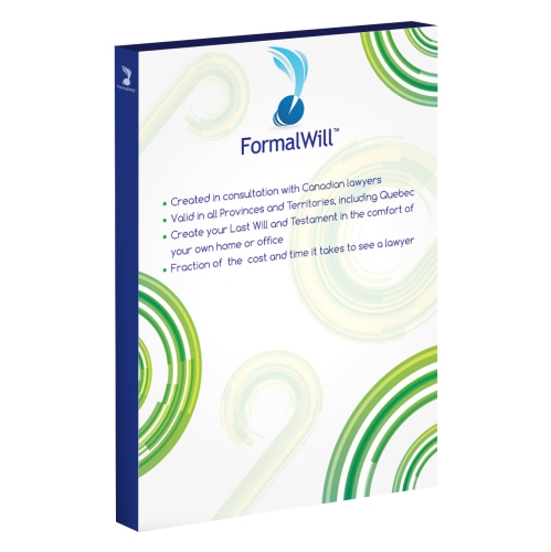 FormalWill™ Fully Customized Canadian Legal Will Kit