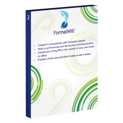 FormalWill™ Fully Customized Canadian Living Will Kit