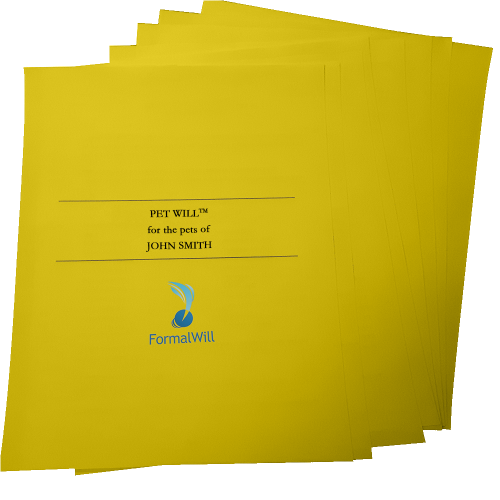 FormalWill™ Fully Customized Canadian Pet Will™ Kit