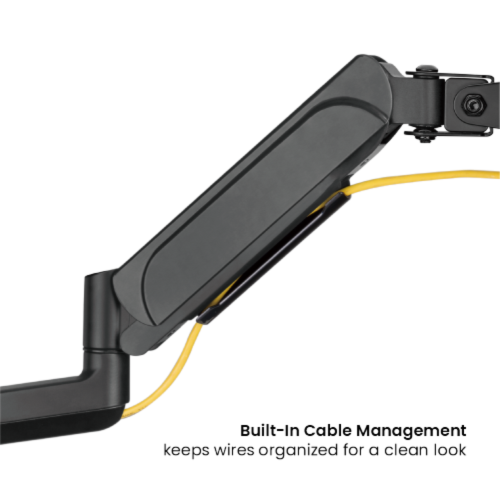 Dual Monitor Stand, Heavy Duty Deluxe Gas Spring Mount Arms with for Two 10''-32' LED/LCD/PDP Computer Monitor