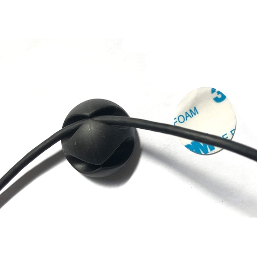 Pinces pour câbles - Organisateur de fils/système d’organisation des câbles - autoadhésif 3M authentique pour une tenue longue durée