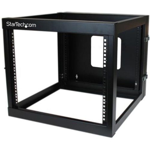 STARTECH  8U 22In Depth Hinged Open Frame Wallmount Server Rack