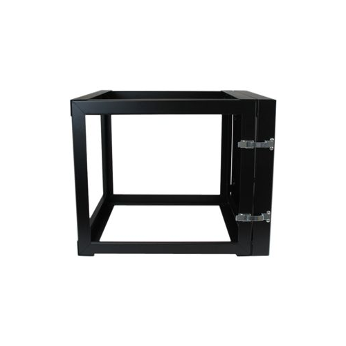 StarTech 8U 22in Depth Hinged Open Frame Wallmount Server Rack