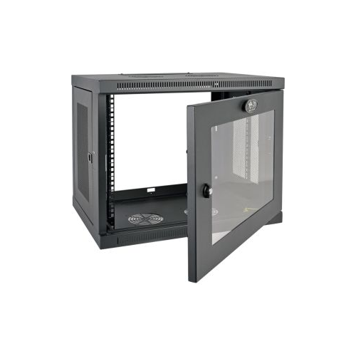 Tripp Lite SRW9UG SmartRack 9U Wall-Mount Standard-Depth Rack Enclosure Cabinet