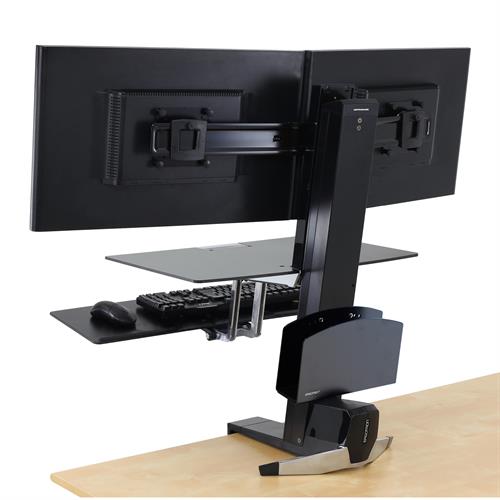 Ergotron WorkFit-S Dual Monitor with Worksurface+