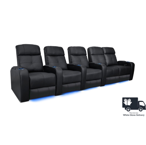 Valencia Verona Premium Top Grain 9000 Leather Power Recliner LED ...