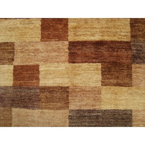 Modern Afghan Gabbeh Mahal Vegetable Dyed Wool Carpet Hand Knotted Area Rug'