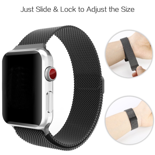 apple watch band milanese magnetic loop