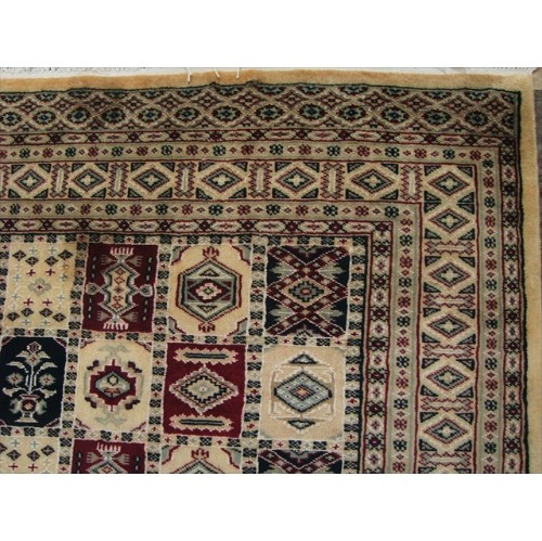 Bakhtiar Jaal Fine Rectangle Area Rug Hand Knotted Wool Silk Carpet'