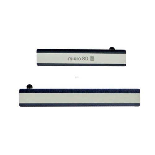 Sony Xperia Z2 SD Card Cap Set - Sliver