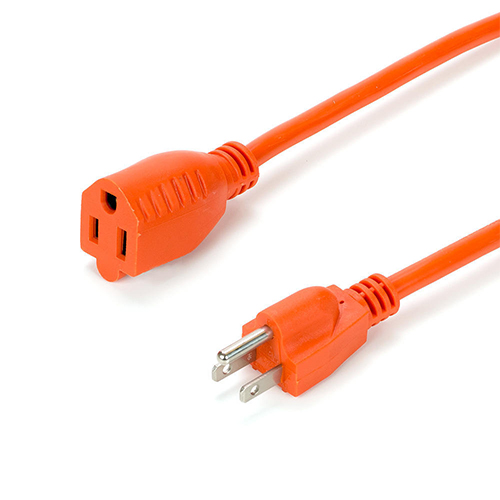 Speedex 25ft 16awg Outdoor Power Cord Extension_Orange Color