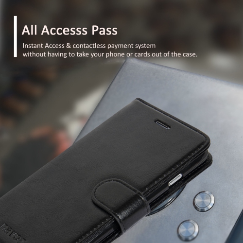 For Apple iPhone 6s Plus/6 Plus Wallet Case-Magnetic Detachable Cover, Car Mount