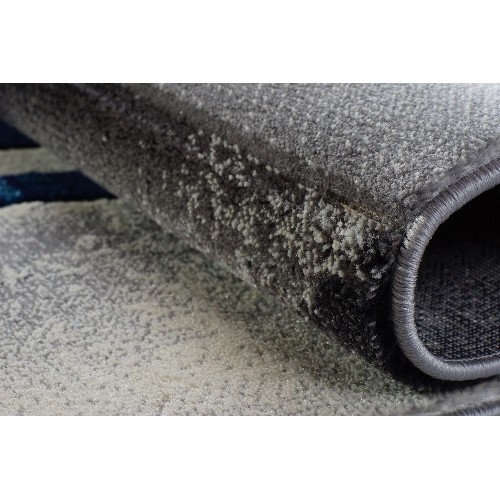 LA Dole Adonis 2'7" x 4'11" Hallway Runner - Grey/Blue