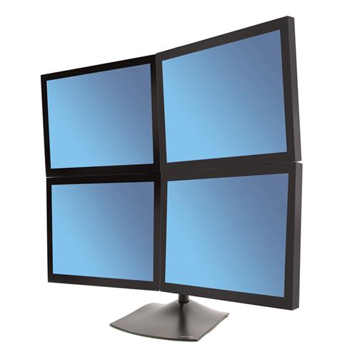 Ergotron DS100 Quad-Monitor Desk Stand Monitor Mounts
