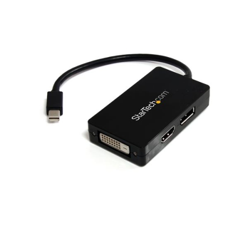 StarTech 3-in-1 Travel A/V Adapter mini DisplayPort to DisplayPort / DVI / HDMI
