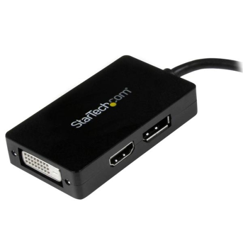 StarTech 3-in-1 Travel A/V Adapter mini DisplayPort to DisplayPort / DVI / HDMI