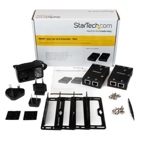 StarTech HDMI Over Cat5/Cat6 Extender w/ Power Over Cable