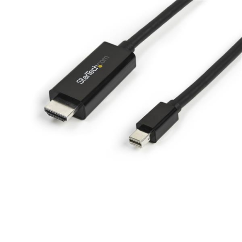 StarTech Mini DisplayPort to HDMI Adapter Cable - 3 m - 4K 30Hz