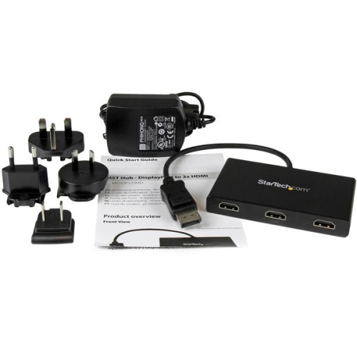 StarTech 3-Port DisplayPort to HDMI Multi-Monitor Splitter
