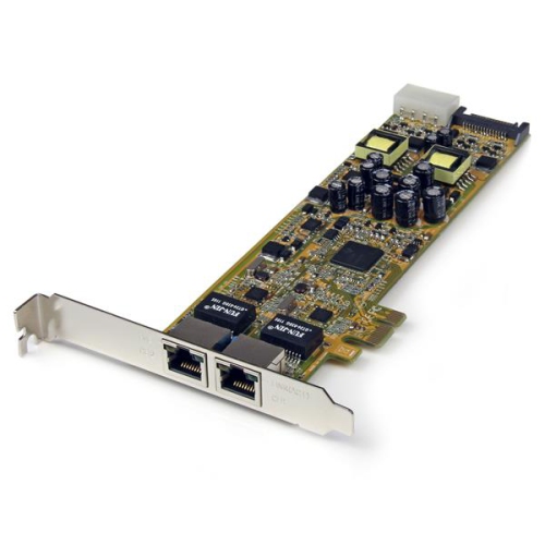 Startech Dual Port PCI Express Gigabit Ethernet PCIe Network Card Adapter - PoE/PSE