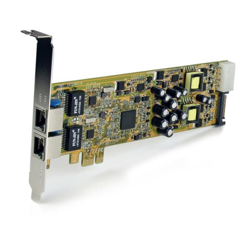 Startech Dual Port PCI Express Gigabit Ethernet PCIe Network Card Adapter - PoE/PSE