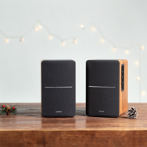 Edifier R1280DB Powered Bluetooth Bookshelf Speakers - Optical Input - Wood