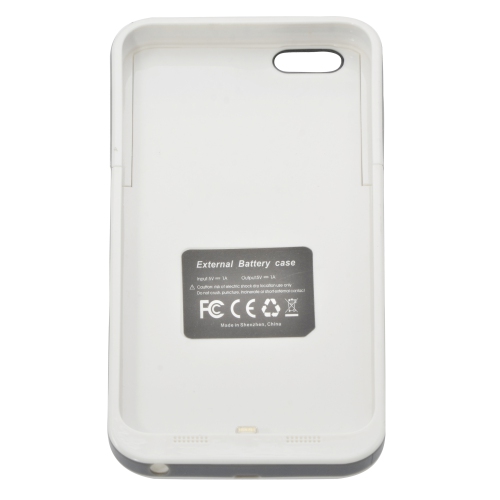 Batterie externe 6800mAh pour Apple iPhone 6 Plus Gris Étuis pour