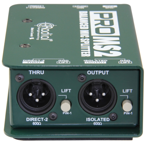 Radial ProMS2 Passive Microphone Splitter