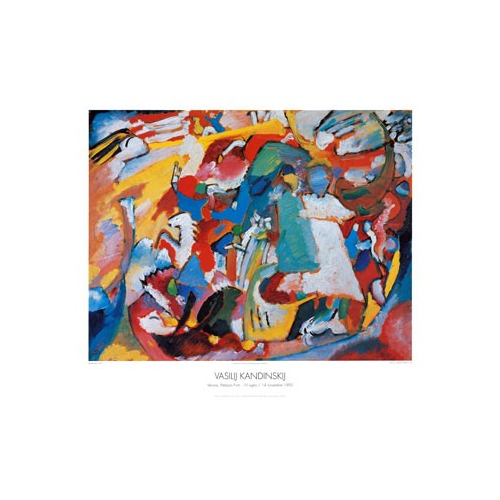 Wassily Kandinsky, All Saints Day, 1911, 27,5 X 31,5", Abstract Art Print