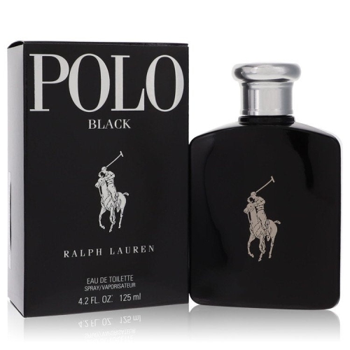 Ralph Lauren Polo Black by for Men, 4.2-Ounce Edt Spray