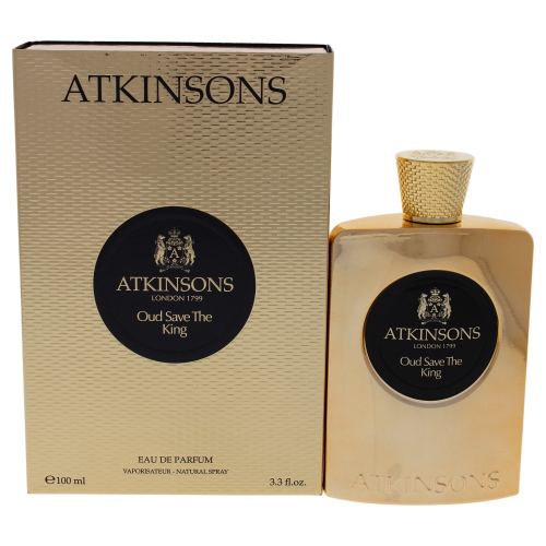 Image 1 de 5.. Atkinsons Oud Save the King EDP M 100 ml en boîte