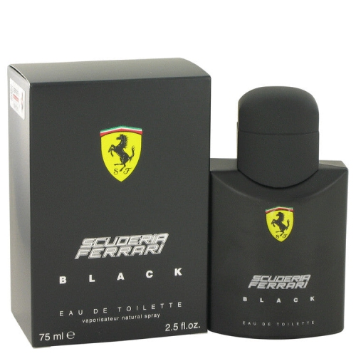 Ferrari Black for Men Eau De toilette Spray, 2.5-Ounce
