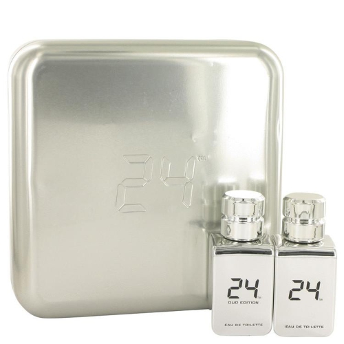 Duo Set - ScentStory 24 Platinum 50ml + Platinum Oud 50ml Gift Set