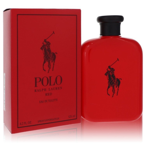 Ralph Lauren Polo Red for Men - Eau De Toilette Spray, 4.2 ounces