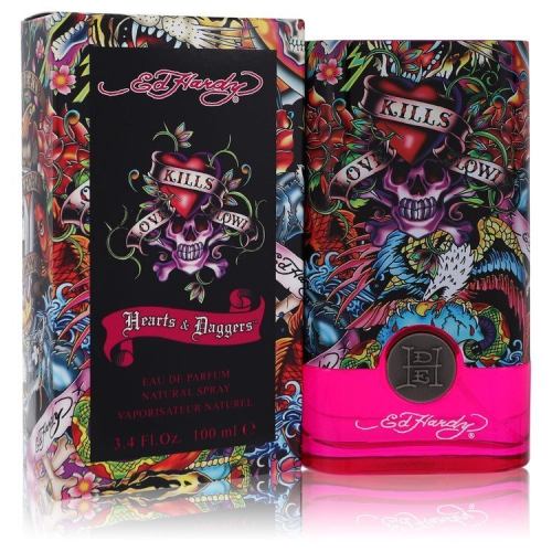 CHRISTIAN AUDIGIER  Ed Hardy Hearts & Daggers W 100Ml Spray Boxed Excellent, I love it!!
