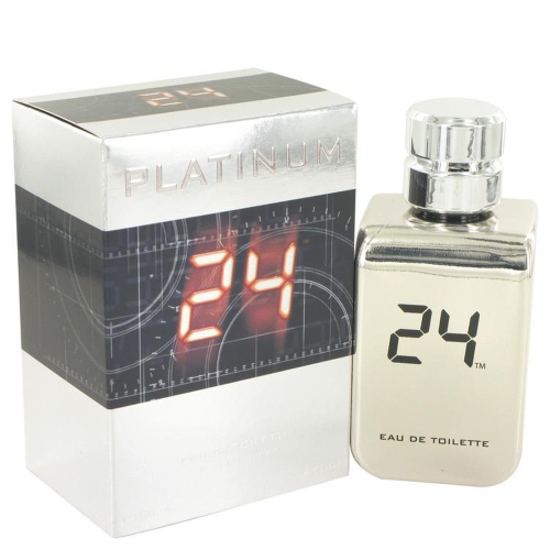 24 Platinum The Fragrance par ScentStory Eau De Toilette Vaporisateur 3.4 oz