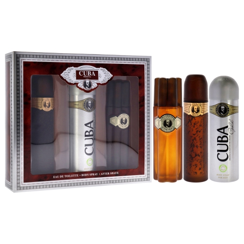 Gift Set - Cuba M 100Ml 3Pc Gift Set