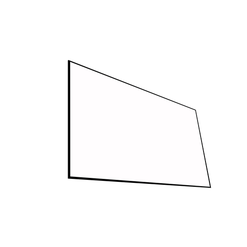 EluneVision NanoEdge 120” 1.2-16:9 Fixed-Frame Projector Screen