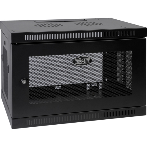 TRIPP LITE  9U Wall Mount Rack Enclosure Server Cabinet W/ Door & Side Panels