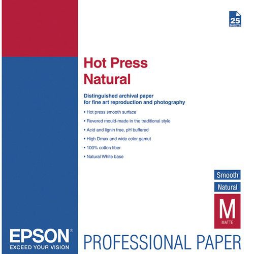EPSON  Fine Art Paper - A3+ - 13 X 19 - 330 G/m Grammage