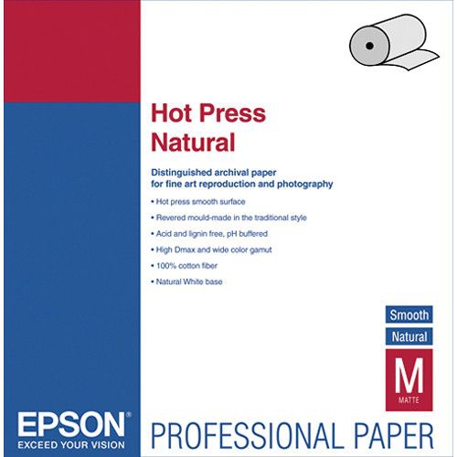 Epson Hot Press Fine Art Paper