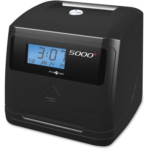 PYRAMID TIME SYSTEMS  5000 Auto Totaling Time Clock - Card