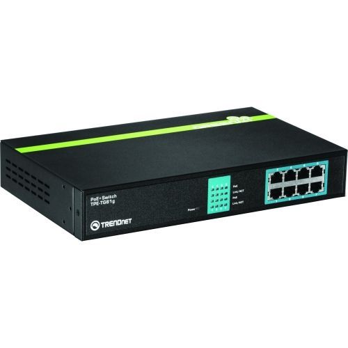 Trendnet 8-port Gigabit Greennet Poe+ Switch - 8 Ports -
