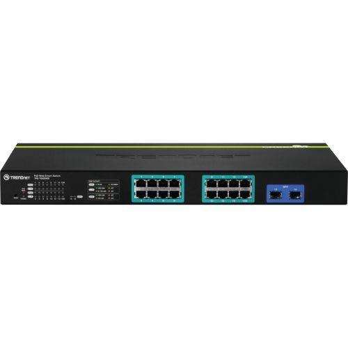 Trendnet 16-port Gigabit Web Smart Poe+ Switch - 16 Ports -