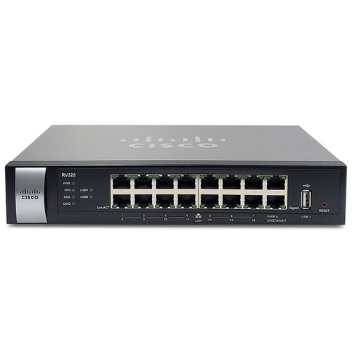 Cisco RV325-K9 Dual Gigabit WAN VPN Router