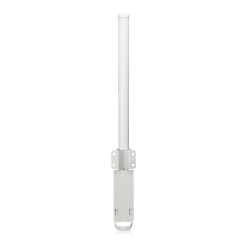 Ubiquiti UISP Airmax 5 GHz 13-dBi 2x2 Antenne omnidirectionnelle MIMO double polarité - Blanc