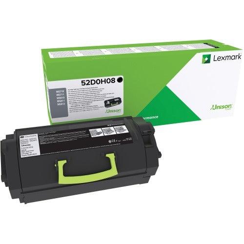 LEXMARK  Original Toner Cartridge - 52D0H08 In Black