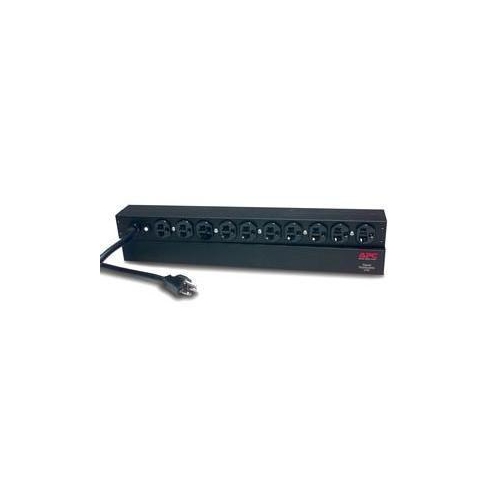 Apc Basic Rack 2.4kva Pdu - 10 X Nema 5-20r - 2.4kva - 1u