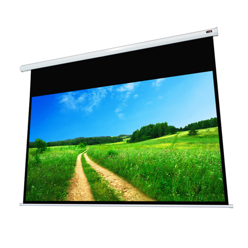 Elunevision Grey Manual Projector Screen - 106" 16:9